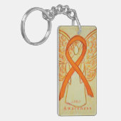 ADHD Angel Awareness Ribbon Schlüsselanhänger (Vorderseite links)