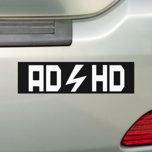 ADHD AUTOAUFKLEBER (Auf Auto)