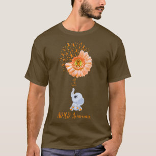 ADHD Awareness Faith Elephant Survivor Kämpfen T-Shirt