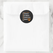 Adhd Awareness Runder Aufkleber (Tasche)