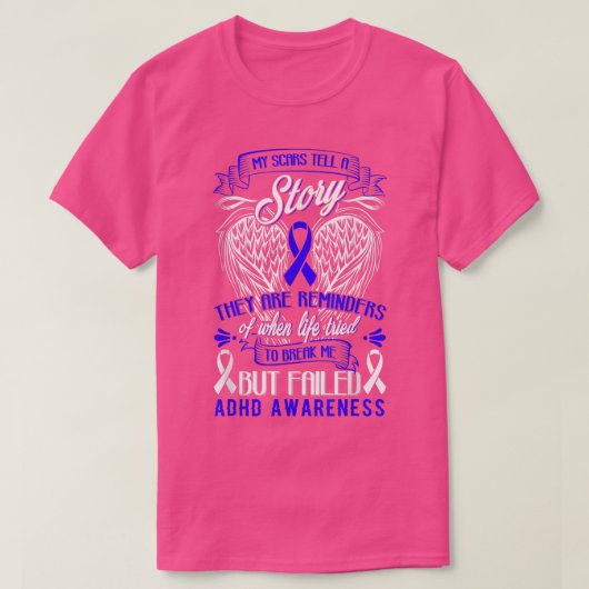 ADHD Awareness-Shirt T-Shirt (Design vorne)