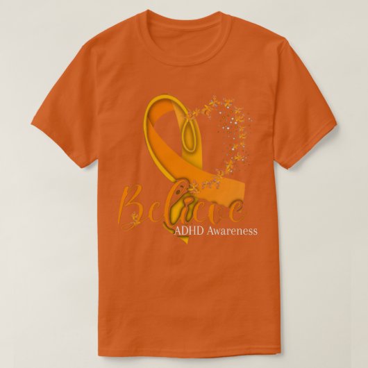ADHD Awareness Support ADD Aufmerksamkeitsstörung T-Shirt (Design vorne)
