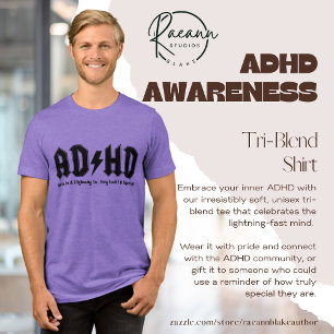 ADHD Awareness Tri-Blend-Shirt Tri-Blend Shirt