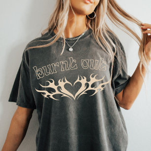 ADHD Burnout   AuDHD Burnt Out   überstimuliert T-Shirt