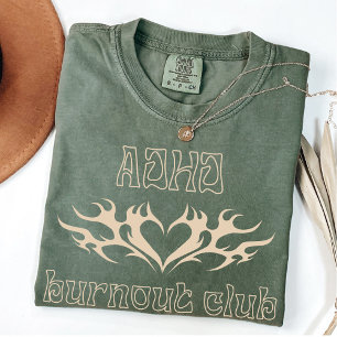 ADHD Burnout Club Überstimulierte Mama von AuDHD T-Shirt