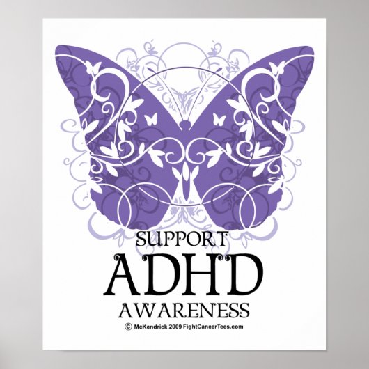 ADHD Butterfly Poster (Vorne)