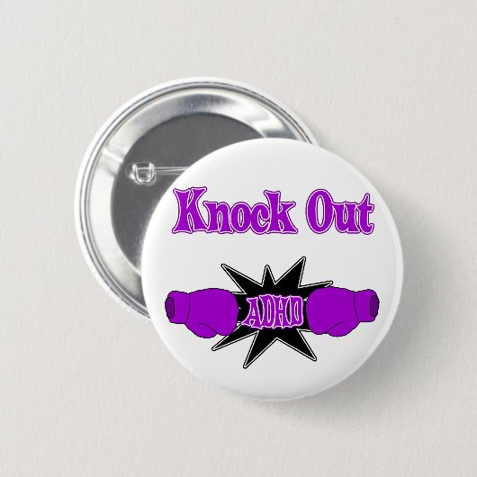 ADHD BUTTON (Vorne & Hinten)