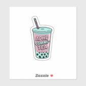 ADHD Commi-tea sticker (Blatt)