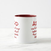 ADHD denken mehr Tasse (Zentrum)