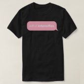 ADHD Design ADHD intensiviert sich in Rosa T-Shirt (Design vorne)