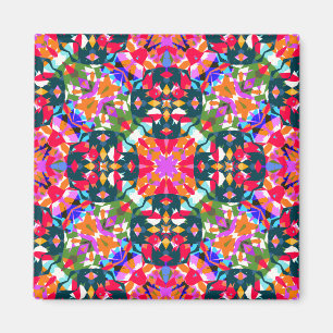 ADHD Dopamin Boost Positivitätspattern farbenfroh Magnet