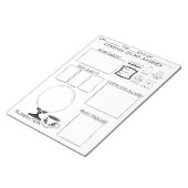 ADHD Epic Adventure Notepad Notizblock (angewinkelt)