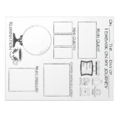 ADHD Epic Adventure Notepad Notizblock (Vorderseite)