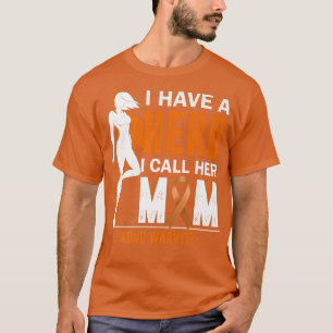 ADHD Frauen Mama Ich habe einen Helden nenne ich i T-Shirt
