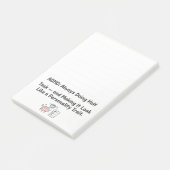 ADHD Funny Acronym Focus & Task Management  Post-it Klebezettel (angewinkelt)