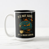 ADHD Funny Brain Carnival Tasse (Links)