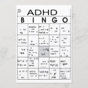 ADHD-FUNNY EINLADUNG