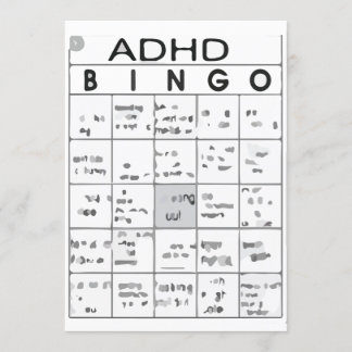 ADHD FUNNY EINLADUNG