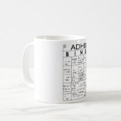 ADHD-FUNNY KAFFEETASSE (Vorderseite Links)