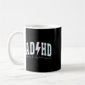 Adhd Funny Mental Health Überstimuliert Bewusstsei Kaffeetasse (Links)