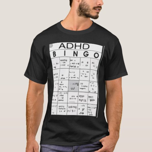ADHD-FUNNY T-Shirt (Vorderseite)