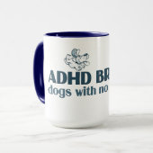 ADHD GEHIRNE TASSE (Vorderseite Links)