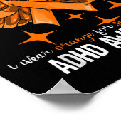 Adhd Geschenke UniKids Adhd Awareness - Black, Sma Poster (Ecke)