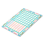 ADHD Girl's Daily Got Done Erinnerung Notizblock (angewinkelt)