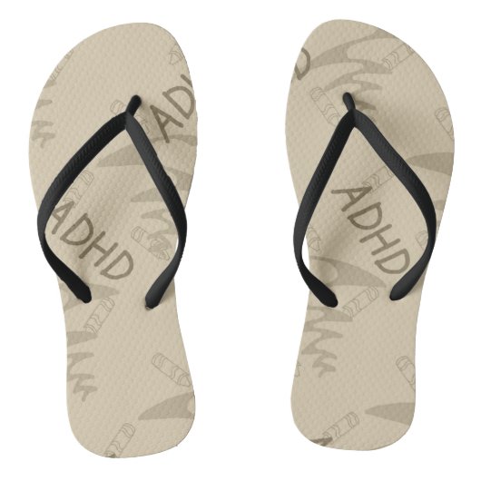 Adhd Graphic Badesandalen (Fußbett)