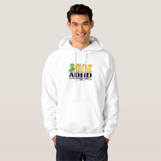ADHD hässliches Entlein Hoodie (Vorne ganz)