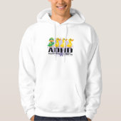 ADHD hässliches Entlein Hoodie (Vorderseite)