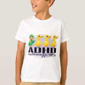 ADHD hässliches Entlein T-Shirt (Vorderseite)
