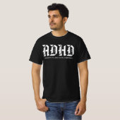 ADHD Highway to Hell Funny Squirrel Distraction  T-Shirt (Vorne ganz)