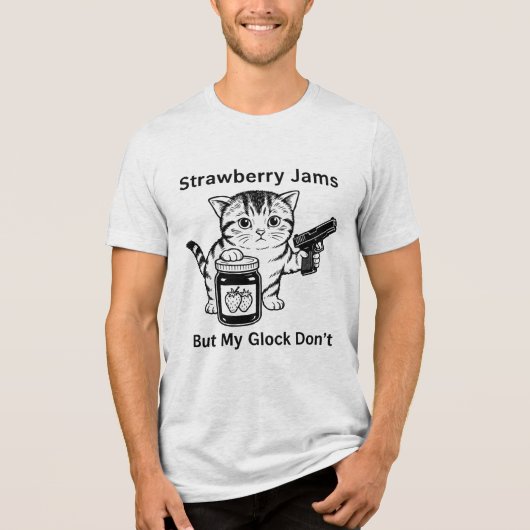 ADHD Humor Meme – Can You Repeat The Part Tri-Blend Shirt (Vorderseite)