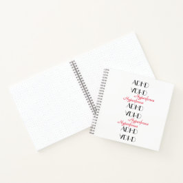 ADHD Hyperfocus-Bullet-Journal Notizblock