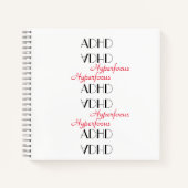 ADHD Hyperfocus-Bullet-Journal Notizblock (Vorderseite)