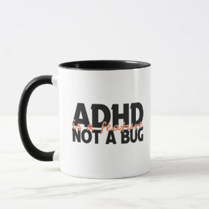 Adhd ist ein Feature, das kein neurodivergent Fehl Tasse