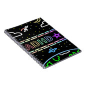 ADHD Journal Kids Space-Themed Notebook Notizblock (Rechte Seite)