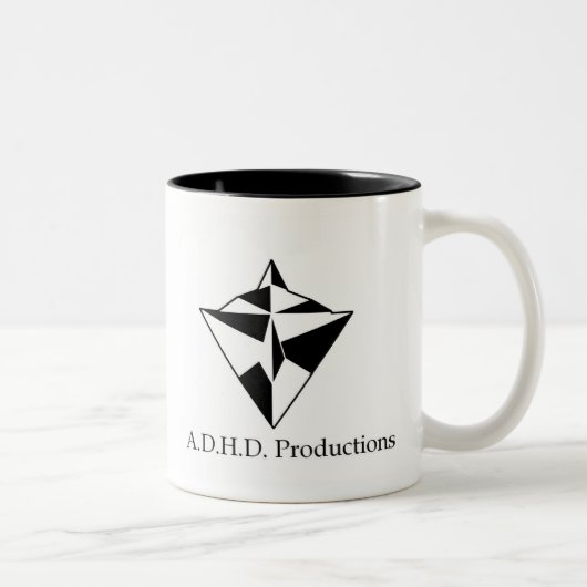 adhd Logo 2 versah Tasse mit Seiten (Rechts)