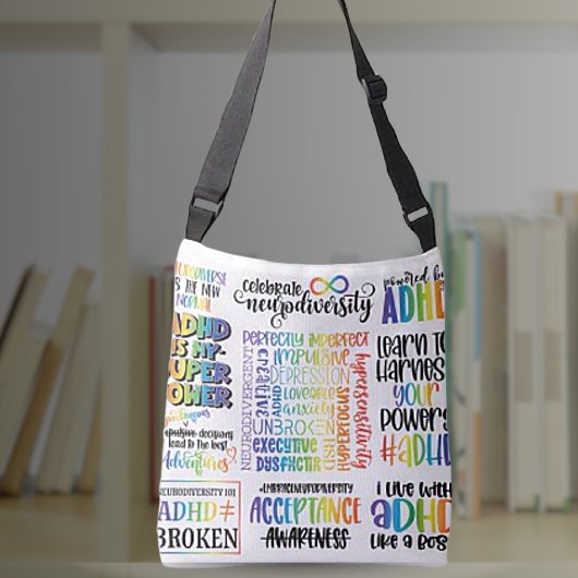 ADHD Mental Health Awareness Toag Tragetaschen Mit Langen Trägern