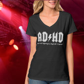 ADHD Mental Health Awareness V-Neck T - Shirt