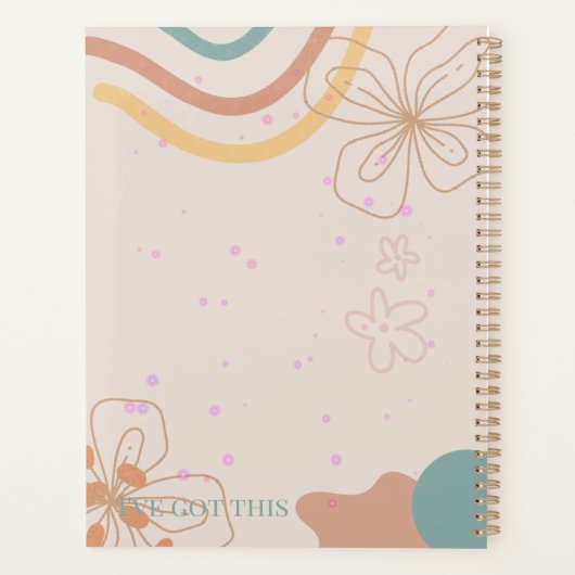 ADHD-Organisation, Planer (Rückseite)