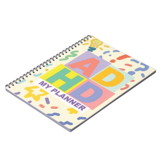 ADHD-Planer-Notebook Notizblock (Linke Seite)