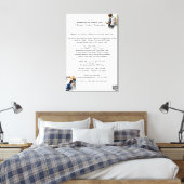 ADHD POSTER 13. Juli Leinwanddruck (Insitu (Schlafzimmer))