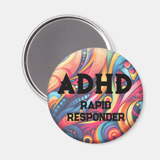 ADHD Rapid Responder Magnet (Vorderseite/Rückseite)