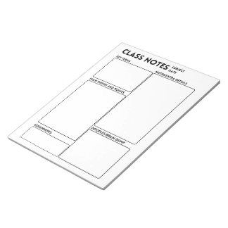 ADHD Taking Notizblock