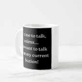 ADHD-Tasse Kaffeetasse (Vorderseite Links)