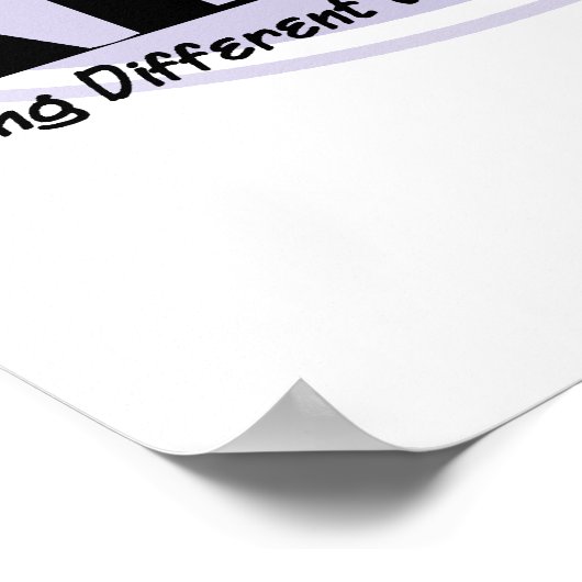 ADHD Ugly Duckling Poster (Ecke)