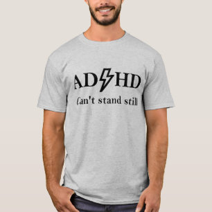 ADHD und Rock Musik. T-Shirt