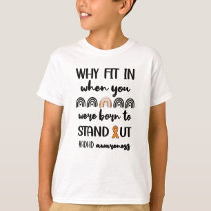 ADHD Warrior Aufmerksamkeitsdefizit Störung Bewuss T-Shirt